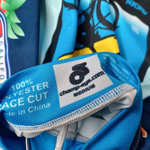 Santa Cruz Tour of California Giant Berry Farms Cycling Jersey Size Men’s M - Picture 3 of 4